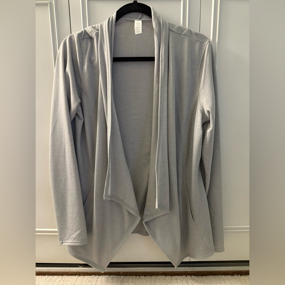 Workout cardigan